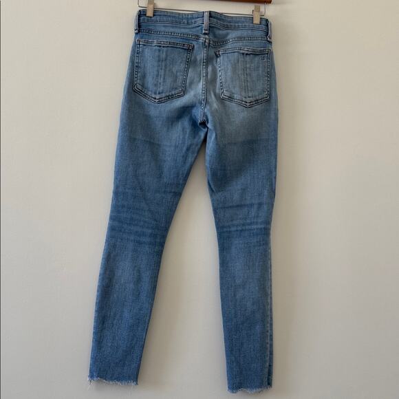 Rag & Bone Cate Mid-Rise Ankle Skinny Jeans Palmer Size 25 Blue - Picture 5 of 7